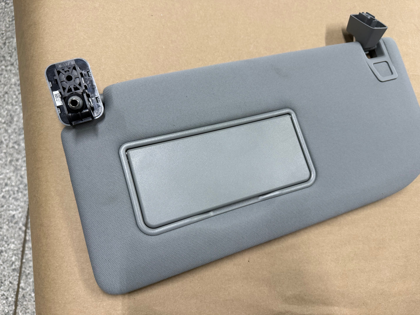 2023-2025 Ford F-250 Super Duty Sun Visors Pair "Grey"