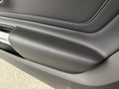 2018-2023 Mustang GT V6 EcoBoost LH RH Premium Leather Insert Door Panels Pair