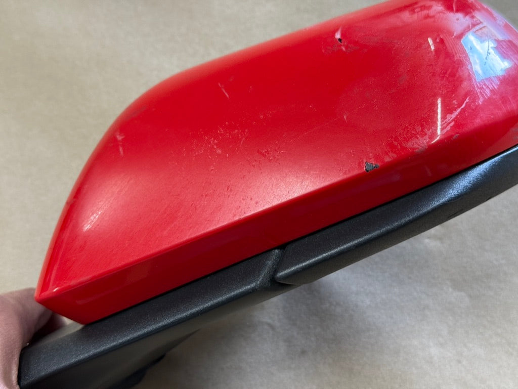 2015-2020 Ford Mustang GT LH Driver Side Mirror "Race Red"