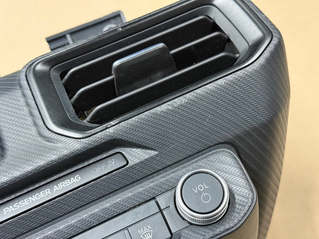 2024-2025 Ford Mustang S650 Center Dash Trim Air Vents Push Start Bezel Panel