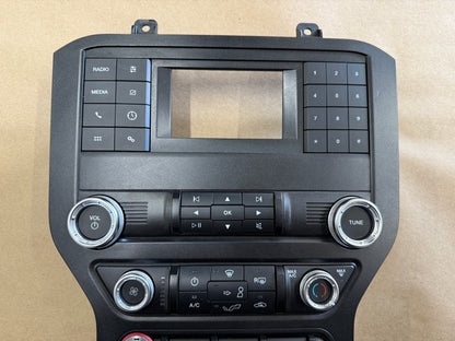 2018-2023 Ford Mustang GT Face Plate Radio Trim Piece