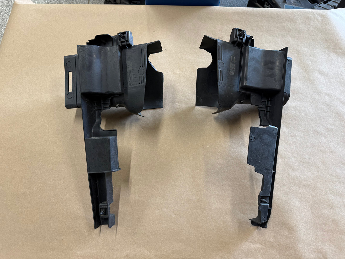 2024-2026 Ford Mustang GT Radiator Core Air Deflectors LH RH Pair