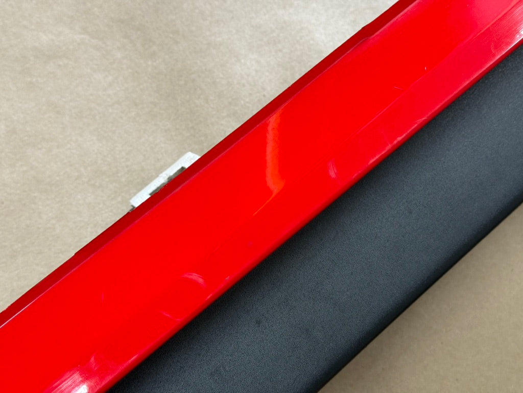 2015-2023 Mustang GT V6 LH Side Skirt Molding Driver Side "Race Red"