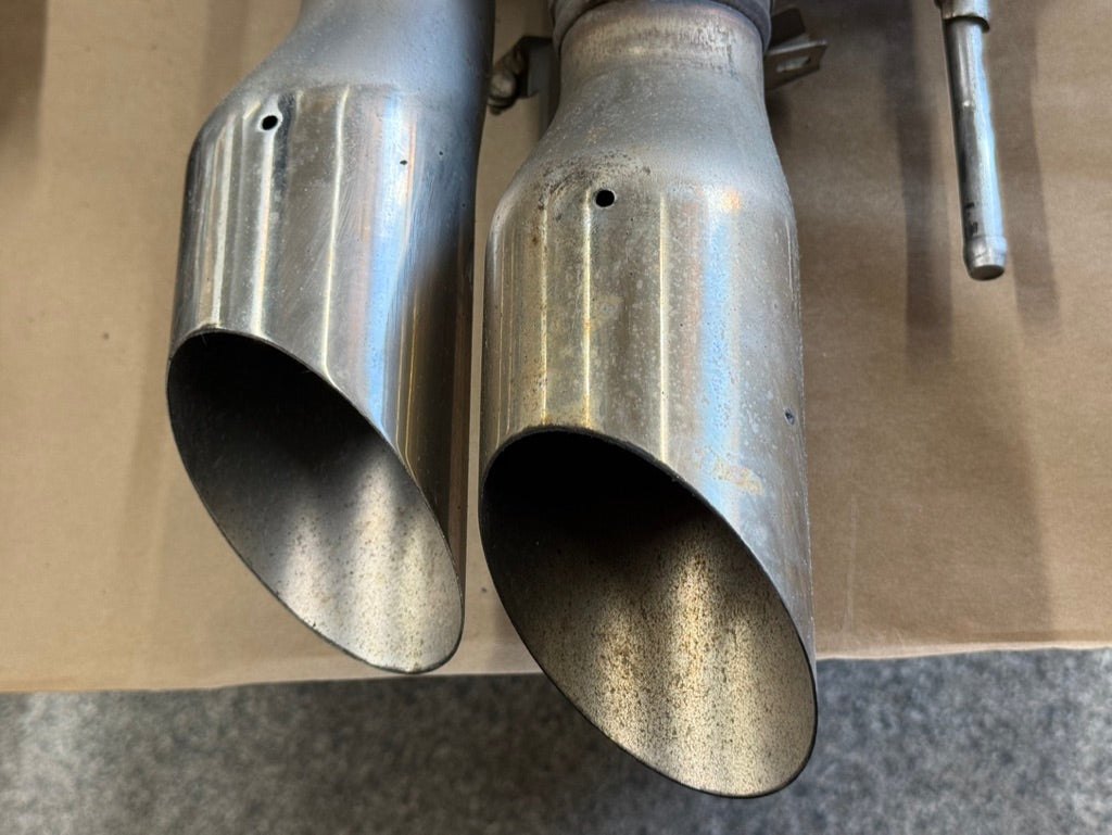 2018-2023 Ford Mustang GT Active Exhaust Quad Tip Mufflers