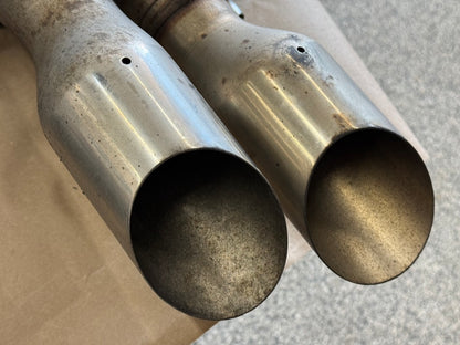 2018-2023 Ford Mustang GT Active Exhaust Quad Tip Mufflers