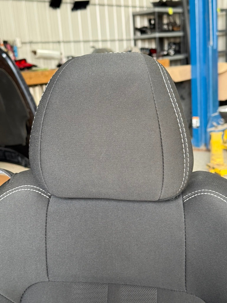 2018-2023 Ford Mustang GT Black Cloth Seats Coupe Front Rear Power Seats