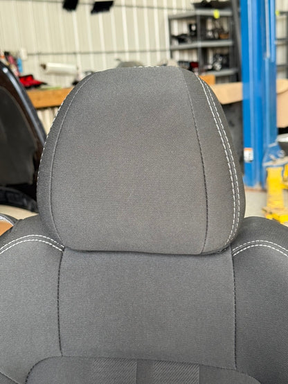 2018-2023 Ford Mustang GT Black Cloth Seats Coupe Front Rear Power Seats