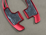 2015-2023 Ford Mustang Auto Paddle Shifter Extensions "Red"