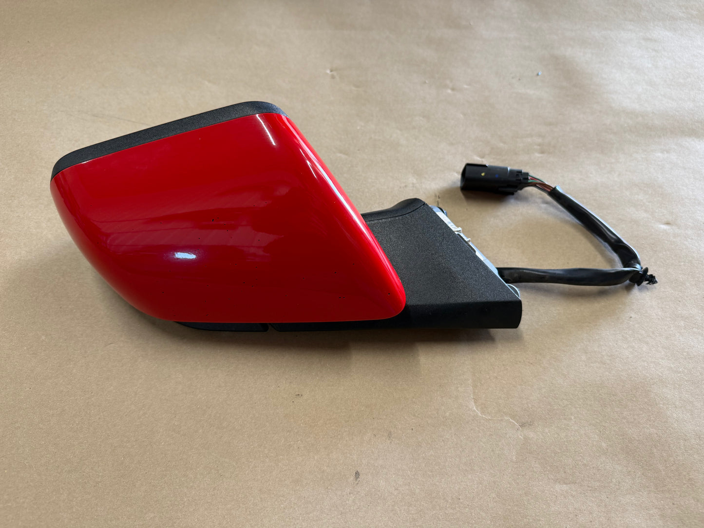 2015-2020 Ford Mustang GT RH Passenger Side Mirror "Race Red"