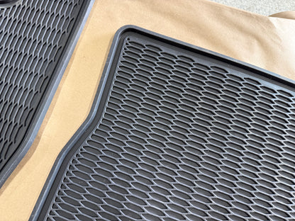 2015-2023 Ford Mustang Rubber Front & Rear Floor Mats