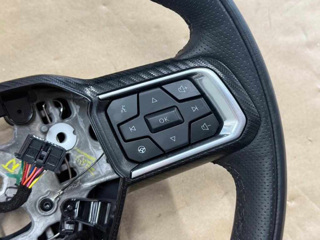 2024-2026 Ford Mustang GT Leather Steering Wheel "Manual"