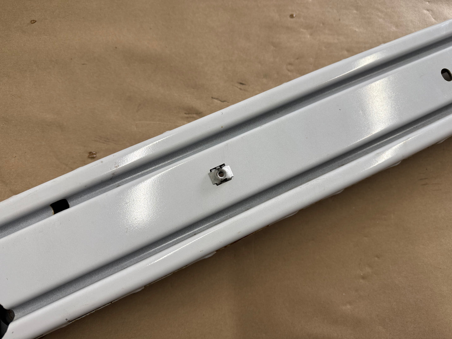 2018-2023 Ford Mustang GT Front Bumper Support Reinforcement "White"