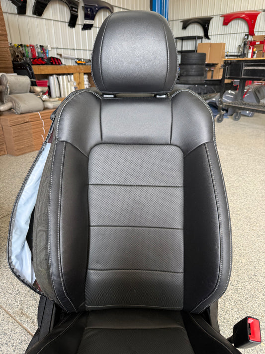 2018-2023 Ford Mustang GT Black Leather Coupe Front Rear Power Seats Heat/Cooled