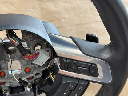 2018-2023 Ford Mustang Leather Steering Wheel Automatic Paddle Shifters