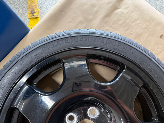 2015-2026 Ford Mustang GT Spare Tire 155/60/18 "Black"