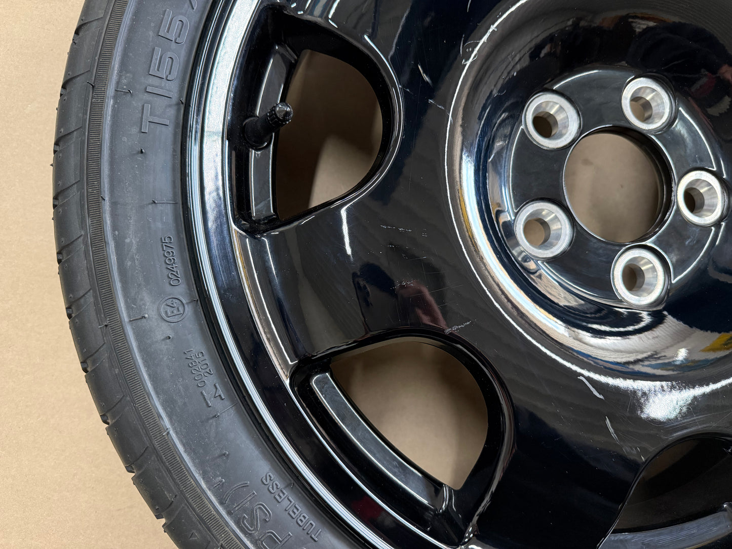 2015-2026 Ford Mustang GT Spare Tire 155/60/18 "Black"