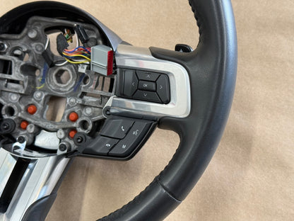 2018-2023 Ford Mustang Leather Steering Wheel Automatic Paddle Shifters