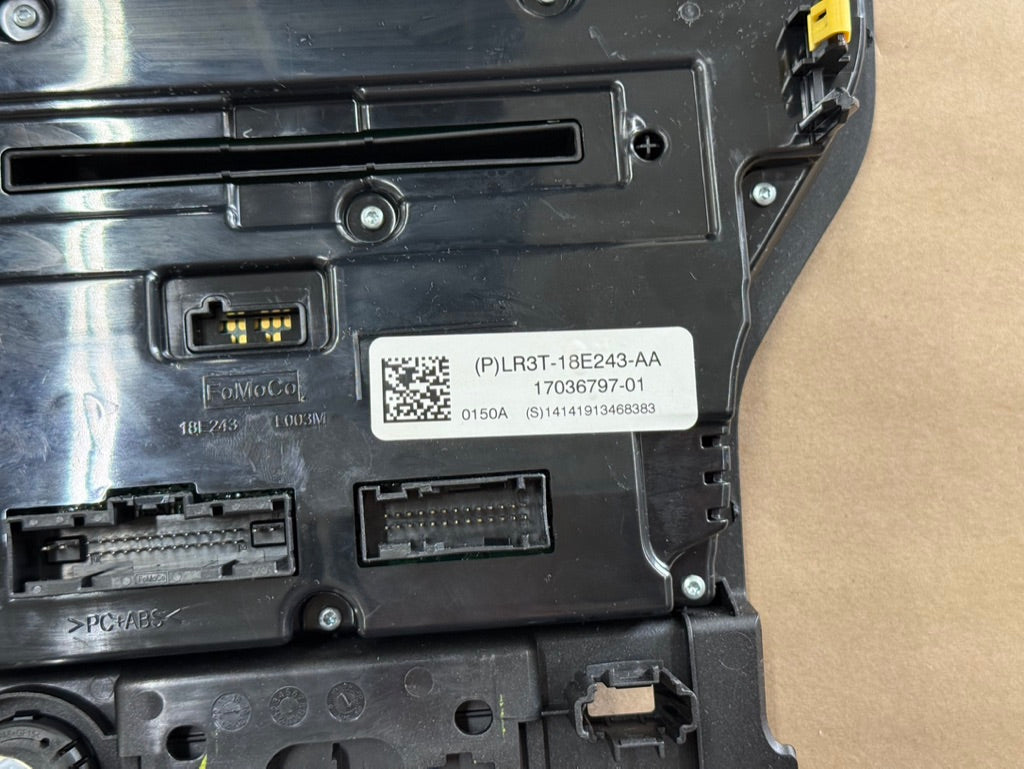 2018-2023 Ford Mustang GT Face Plate Radio Trim Piece