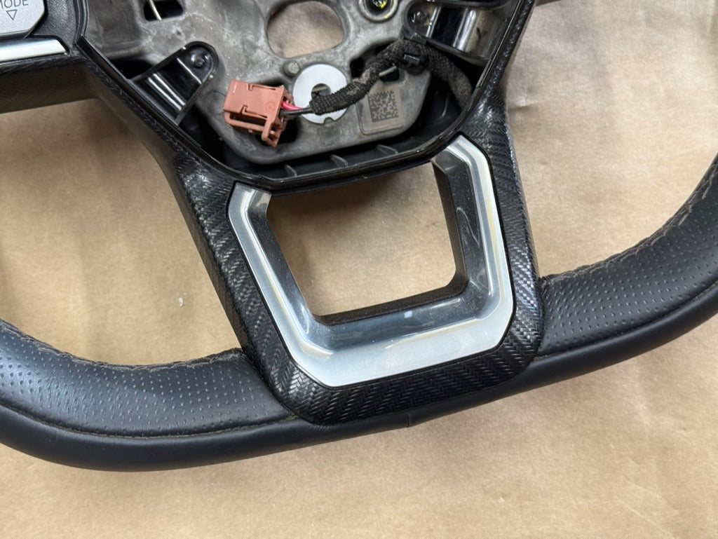 2024-2026 Ford Mustang GT Leather Steering Wheel "Automatic"