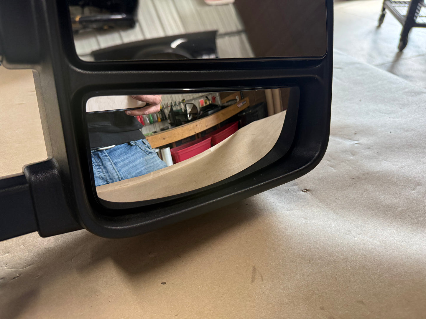 2023-2026 Ford F-250 F-350 RH Passenger Side Mirror "PC3B-17682-BELSMAS"