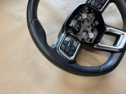 2024-2026 Ford Mustang GT Leather Steering Wheel "Automatic"