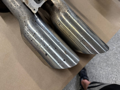 2018-2023 Ford Mustang GT Active Exhaust Quad Tip Mufflers