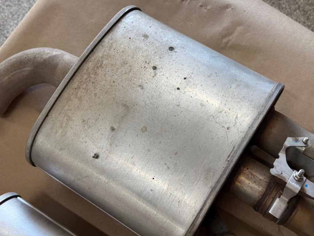 2018-2023 Ford Mustang GT Active Exhaust Quad Tip Mufflers