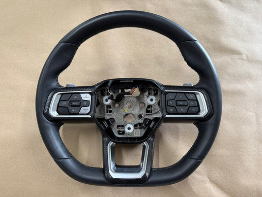 2024-2026 Ford Mustang GT Leather Steering Wheel "Automatic"