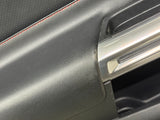 2015-2017 Ford Mustang GT V6 EcoBoost LH RH Leather Insert Door Panels Pair