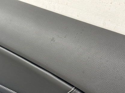 2018-2023 Mustang GT V6 EcoBoost LH RH Premium Leather Insert Door Panels Pair