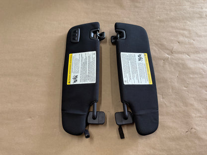 2015-2023 Ford Mustang Convertible Sun Visors Pair "Home Link"