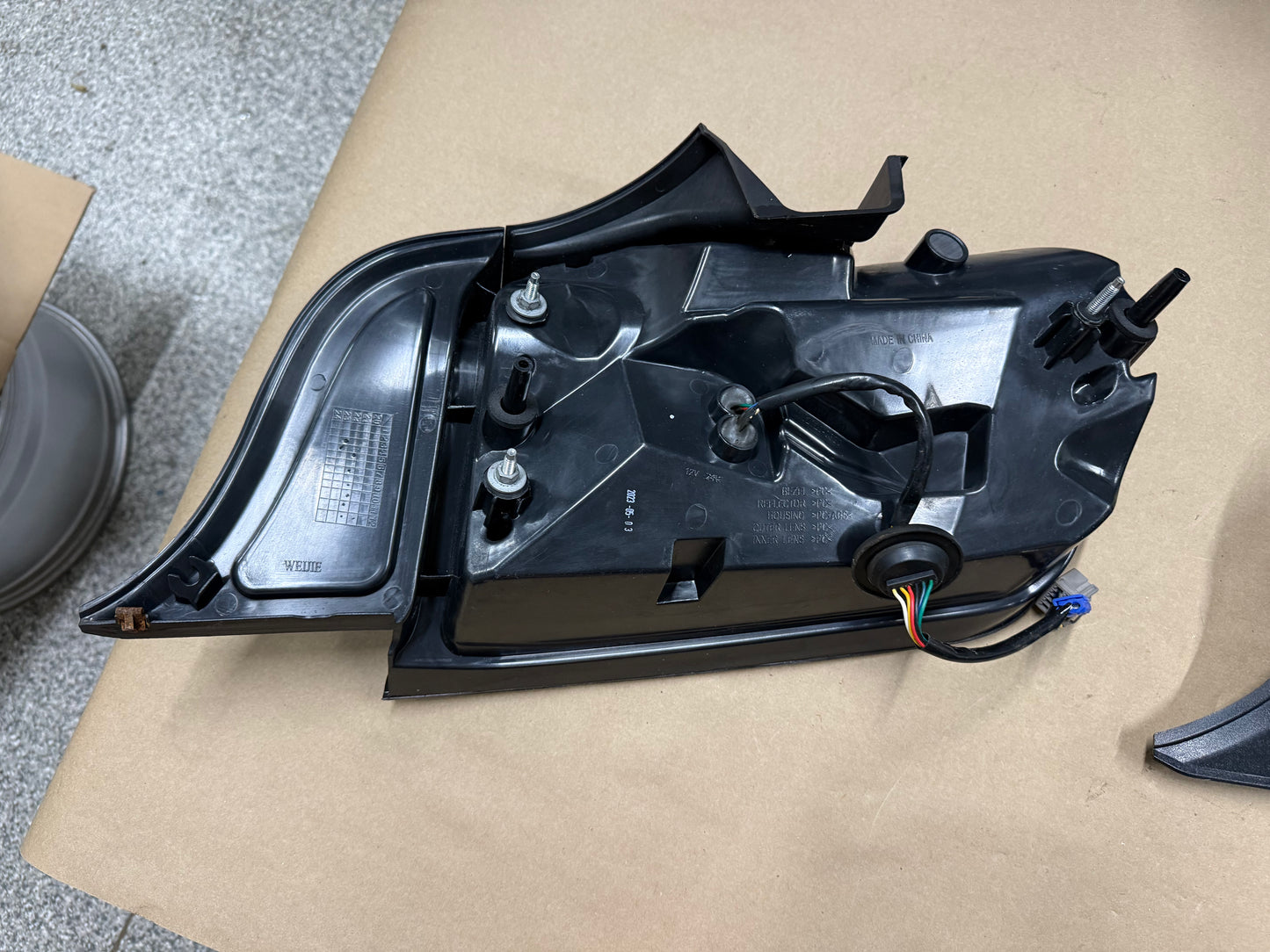 2018-2023 Ford Mustang GT GT500 Ecoboost LH RH Pair Clear Tail Lights