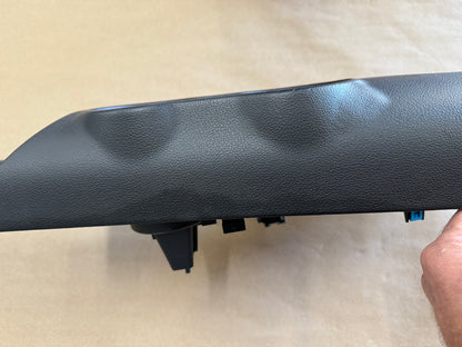 2018-2023 Mustang GT Center Console Top Interior Trim Pieces Leather Red Stitch