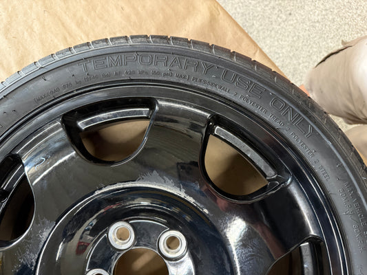 2015-2026 Ford Mustang GT Spare Tire 155/60/18 "Black"