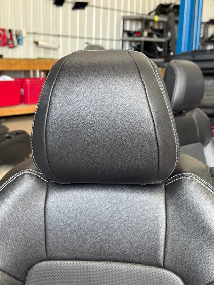 2018-2023 Ford Mustang GT Black Leather Coupe Front Rear Power Seats Heat/Cooled