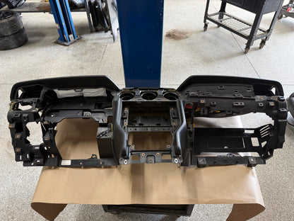 2015-2017 Ford Mustang GT 5.0 Leather Dash Pad Frame "Red Stitch"