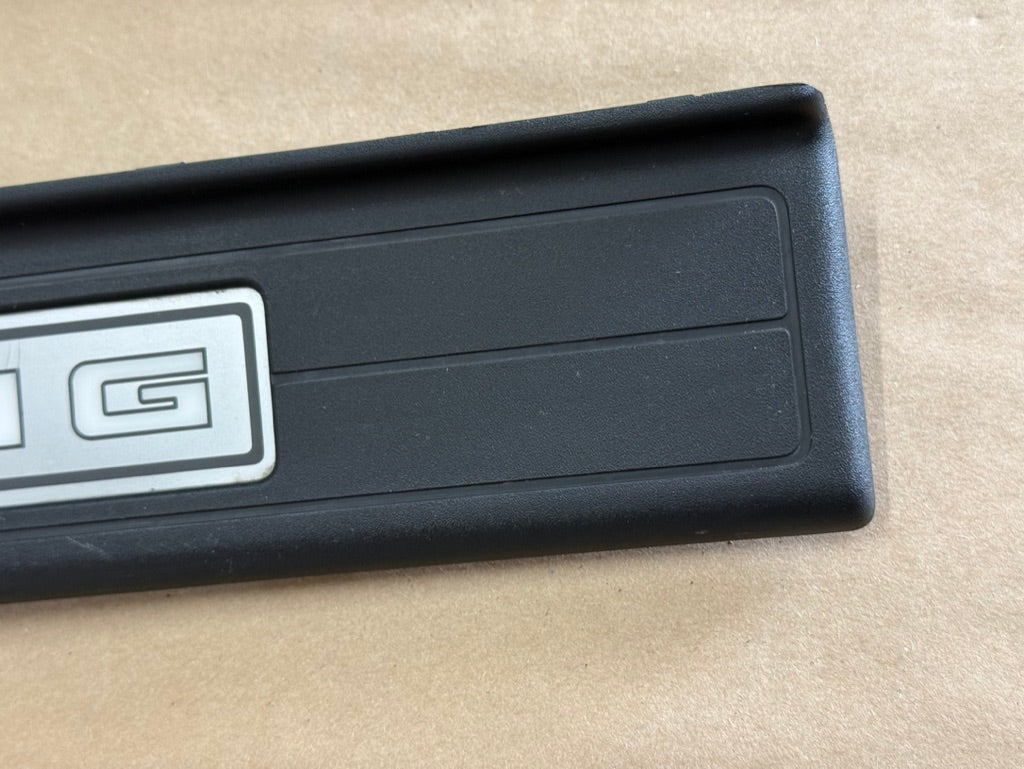 2015-2023 Ford Mustang "My Color" Sill/Scuff Plates Interior Trim Black