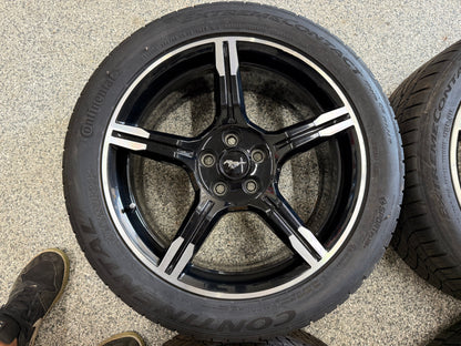 2015-2023 Ford Mustang GT California Special Wheels Tires Set of 4 19x8.5"