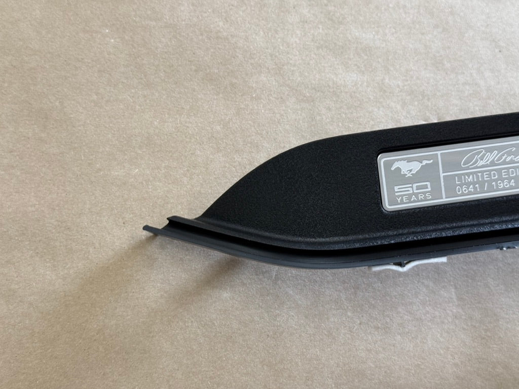 2015 Ford Mustang GT 50th Anniversary Dash Plaque Trim Insert