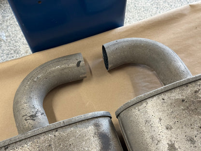 2018-2023 Ford Mustang GT Active Exhaust Quad Tip Mufflers