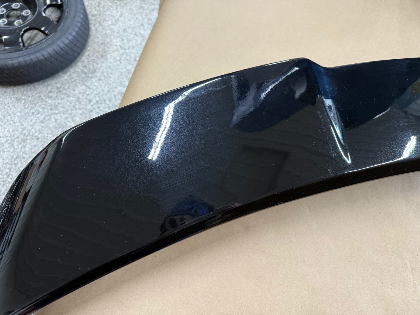 2018-2023 Ford Mustang GT EcoBoost Rear Trunk 4-Post Spoiler "Black" Aftermarket