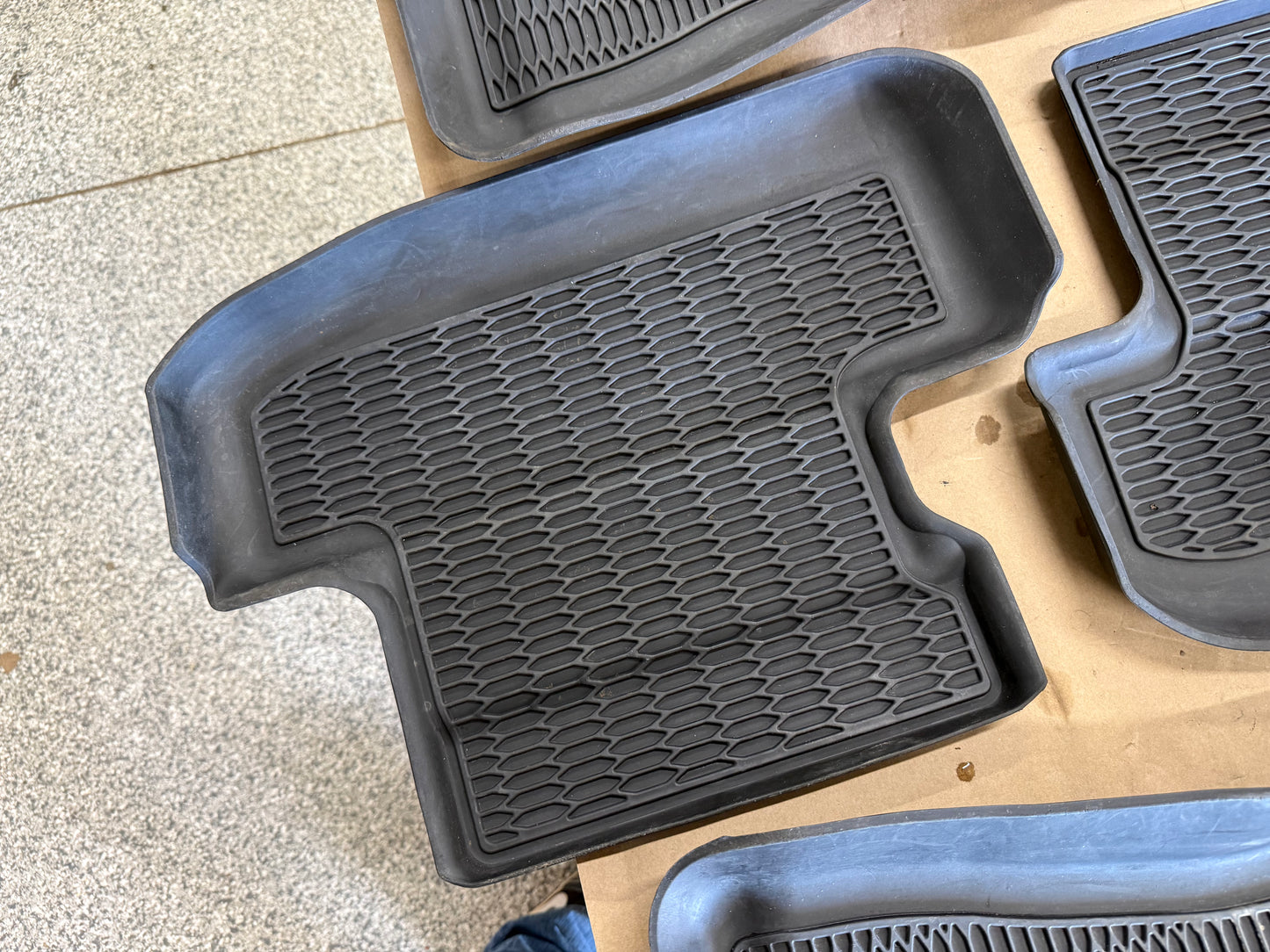 2015-2023 Ford Mustang Rubber Front & Rear Floor Mats