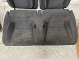 2015-2017 Ford Mustang GT Black Cloth Seats Coupe Front Rear Power Seats