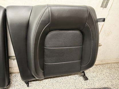 2018-2023 Ford Mustang GT Black Leather Coupe Front Rear Power Seats Heat/Cooled