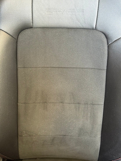 2018-2023 Ford Mustang GT California Special Front Rear Seats Black Red Stitch