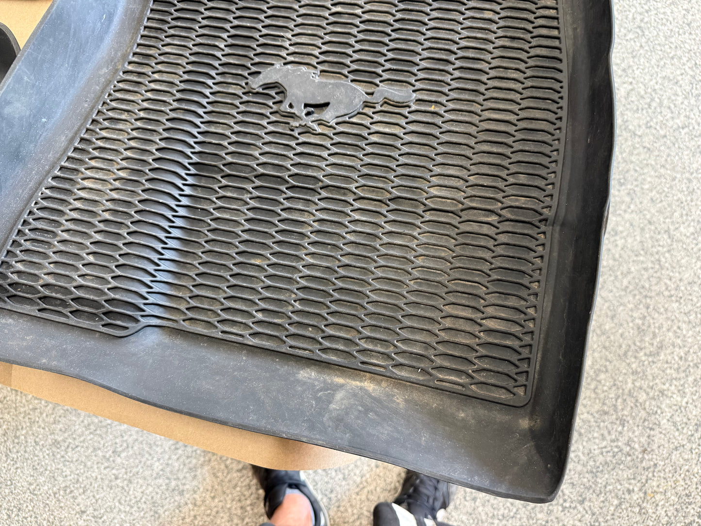 2015-2023 Ford Mustang Rubber Front & Rear Floor Mats