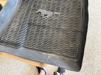 2015-2023 Ford Mustang Rubber Front & Rear Floor Mats