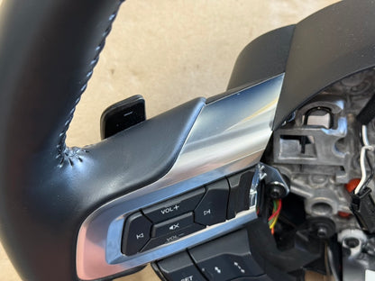 2018-2023 Mustang Leather Steering Wheel Automatic Paddle Shifters Heated