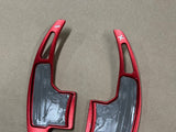 2015-2023 Ford Mustang Auto Paddle Shifter Extensions "Red"