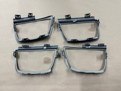 2010-2013 Chevrolet Camaro SS Silver Tail Light Trim Bezels 4pc. Set